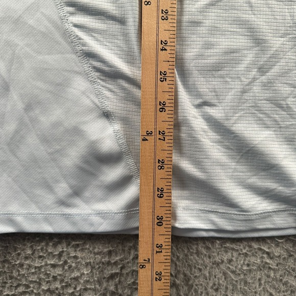 Huk Fishing Long Sleeve Shirt Mens XXL Light Blue Performance Crew Neck Tee - Picture 6 of 7